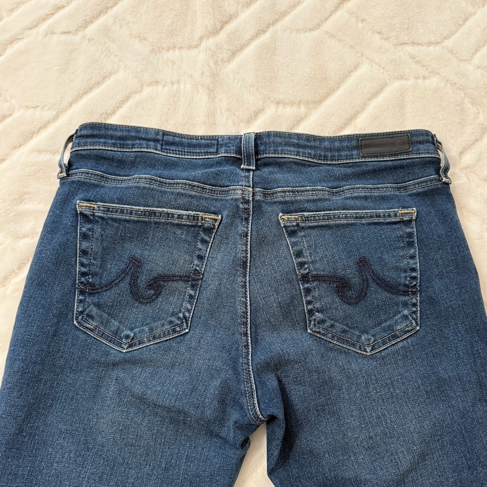 AG Adriano Goldschmied Dark Blue Legging Ankle - Picture 4 of 8